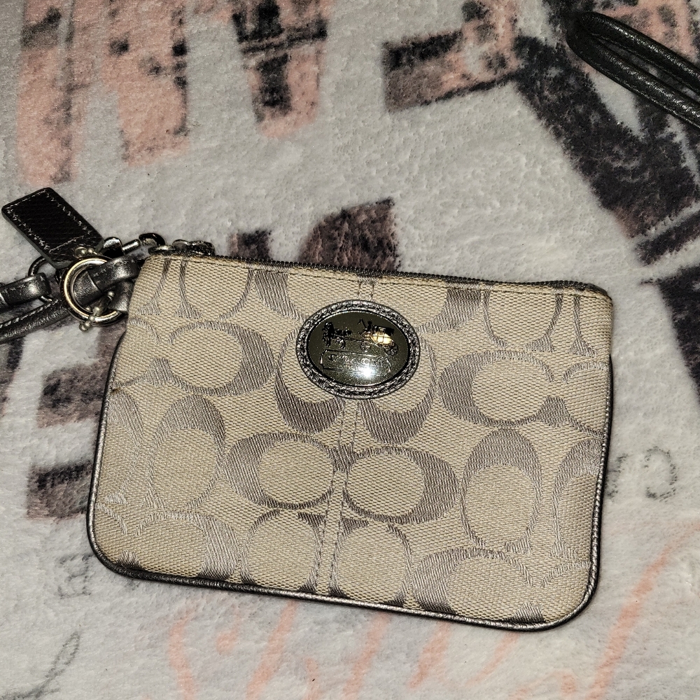Coach wristlet